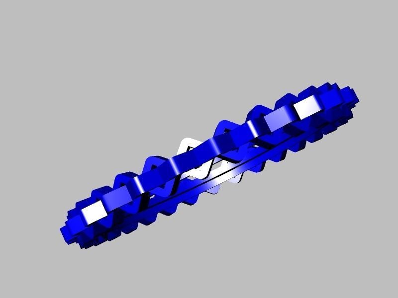 chain ring stl verified 3D print model_8