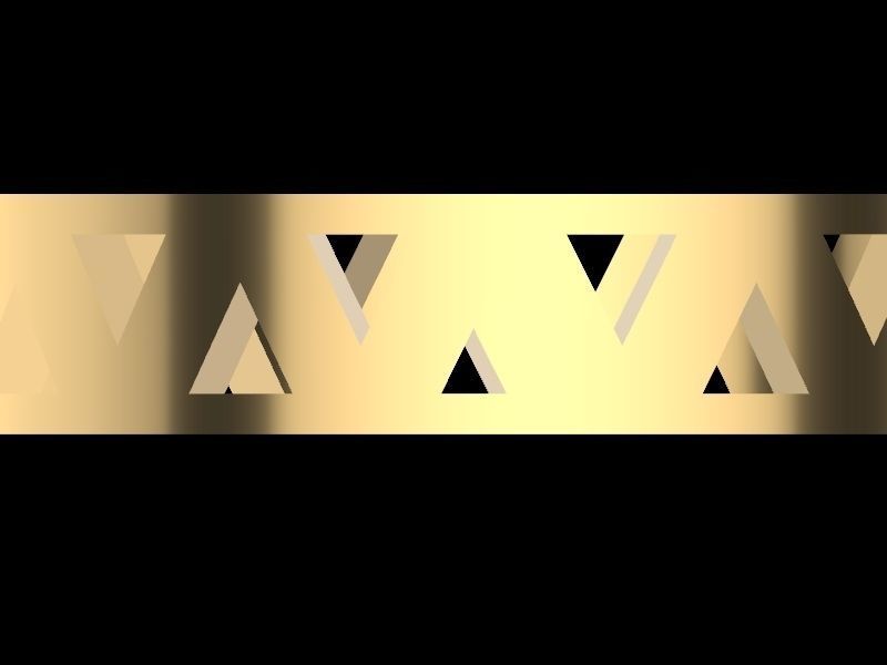 chain ring stl verified 3D print model_1