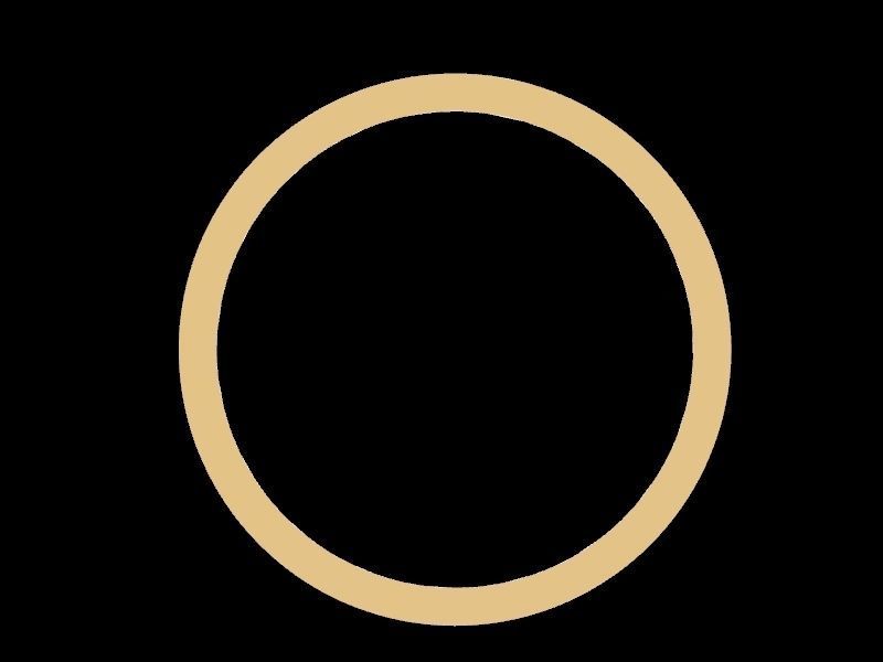 chain ring stl verified 3D print model_2