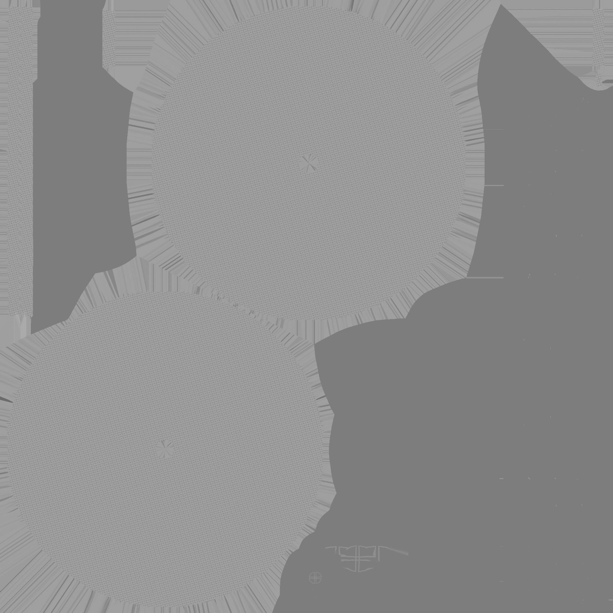 Asian Hat 03 Wood Straw - Character Design Fashion Low-poly 3D model_18