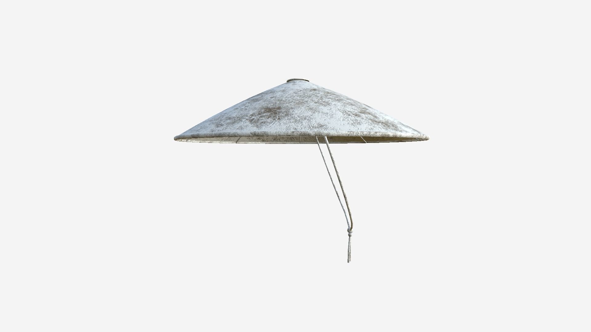 Asian Hat 05 Snow Winter - Character Design Fashion Low-poly 3D model_3