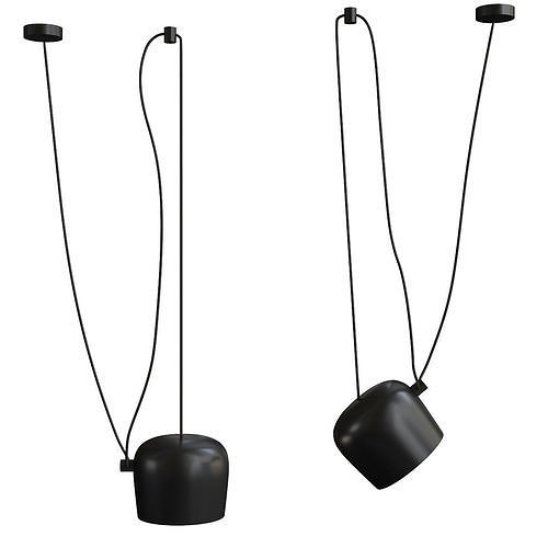 Aim Small LED Pendant Light Low-poly 3D model