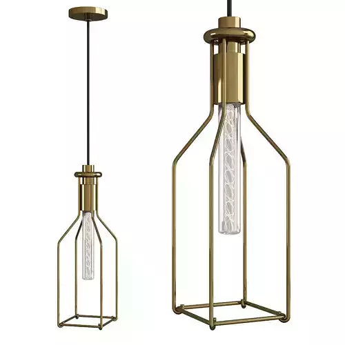 Colebrook 5 Inch Square Pendant Light