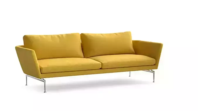 Fabric Sofa Orange