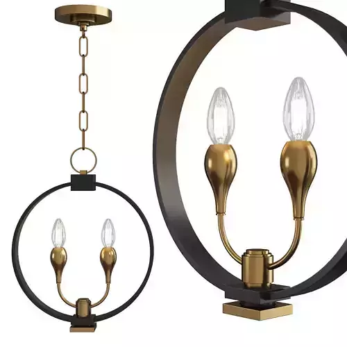 Dresden Pendant Light Low-poly 3D model