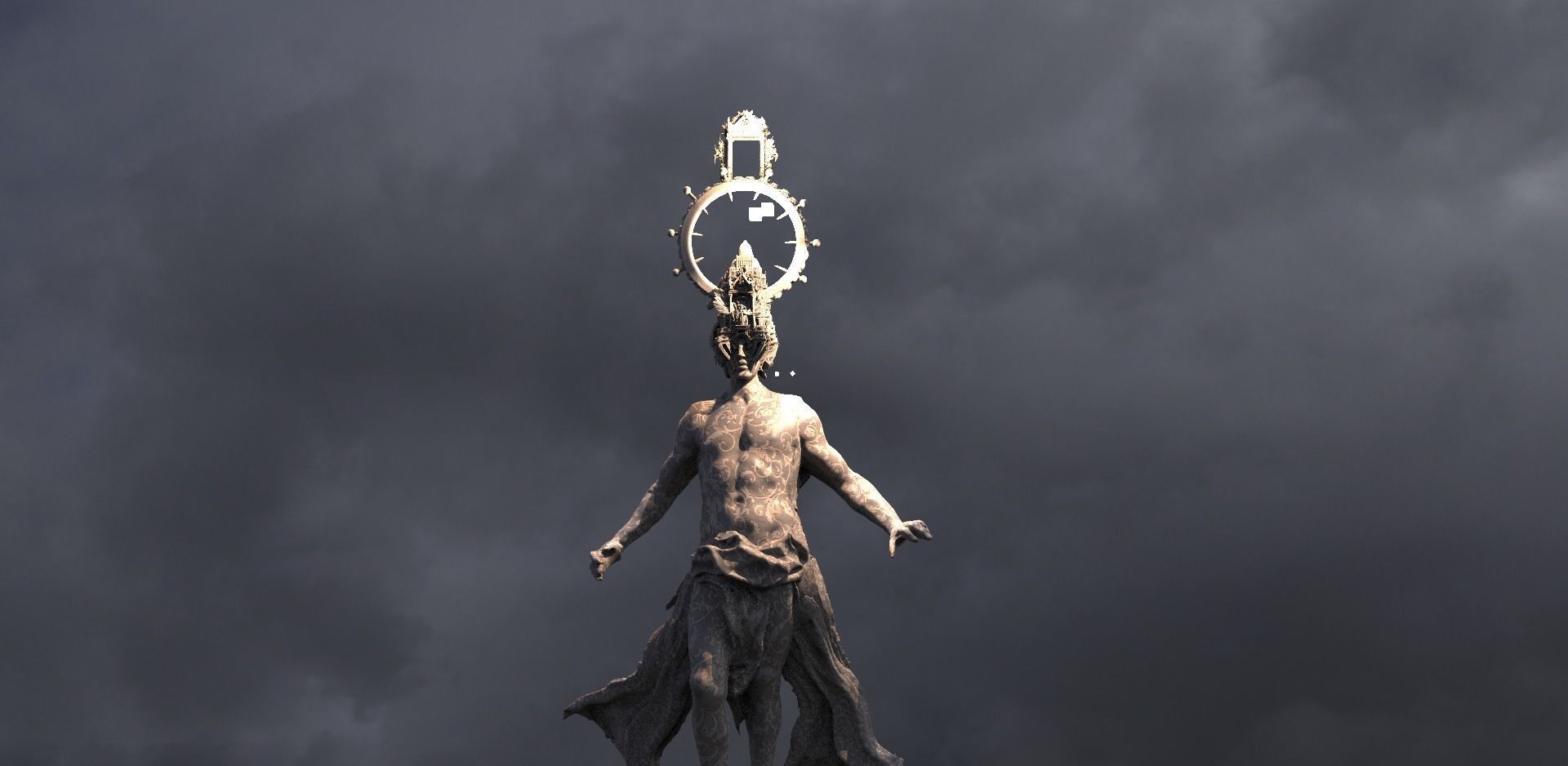 Holly Devine Kingdom Helmet Enlightened 3D model_7