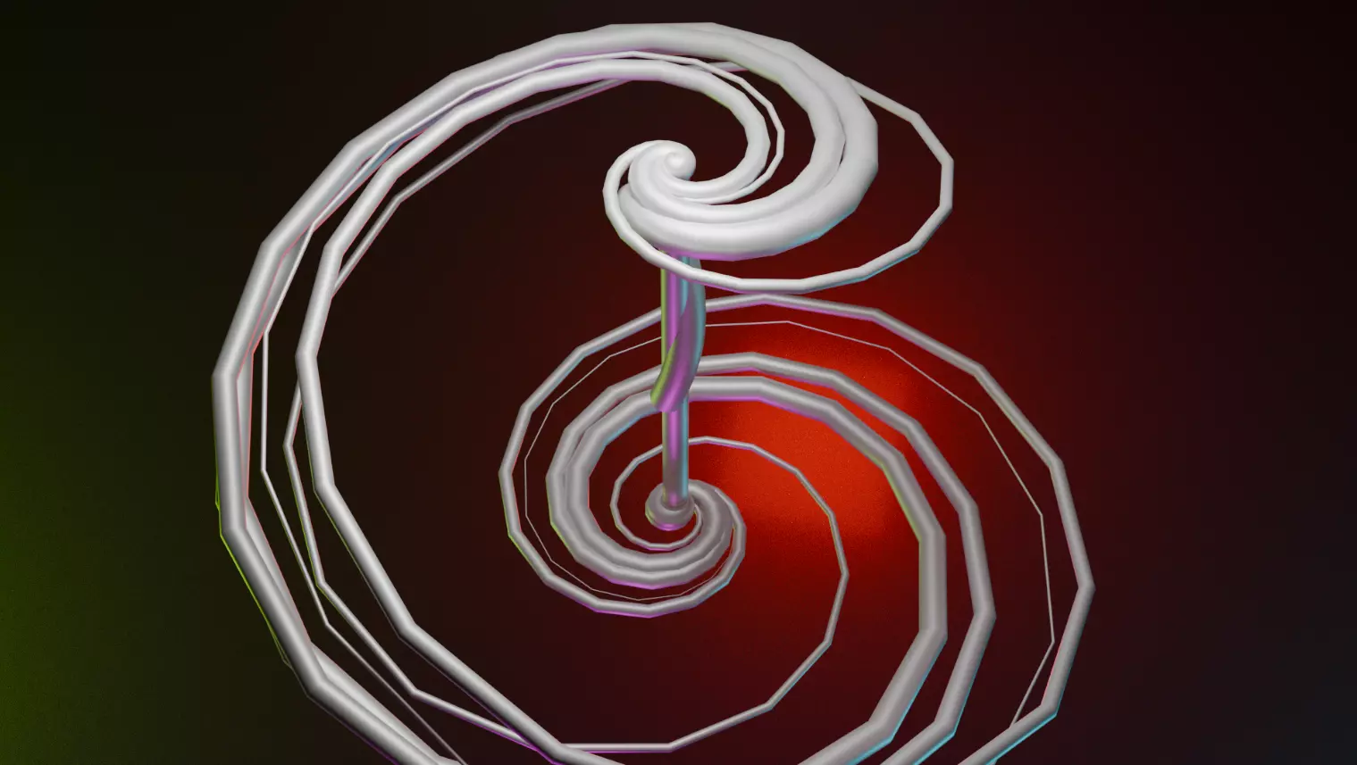 MATHEMATICS OBJECT - AIZAWA equation 3D model