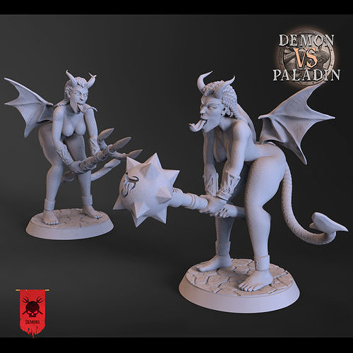 Sithis - Demon Vs Paladin 3D print model