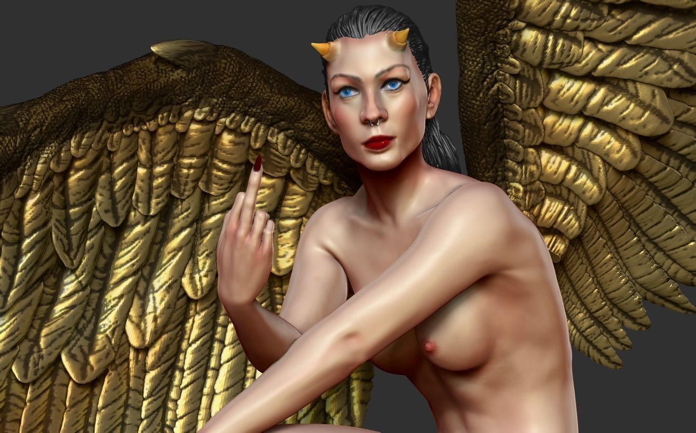 Blood Angel 3D print model_13