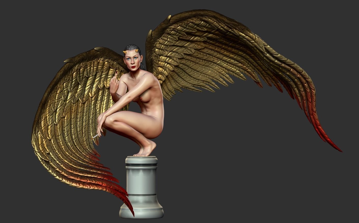 Blood Angel 3D print model_11