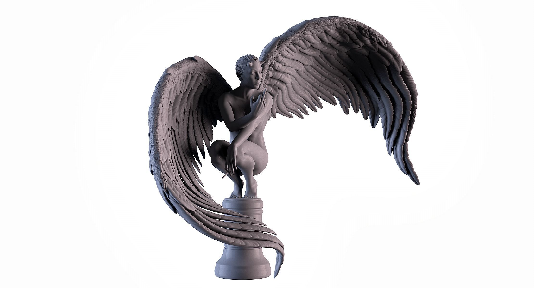 Blood Angel 3D print model_2