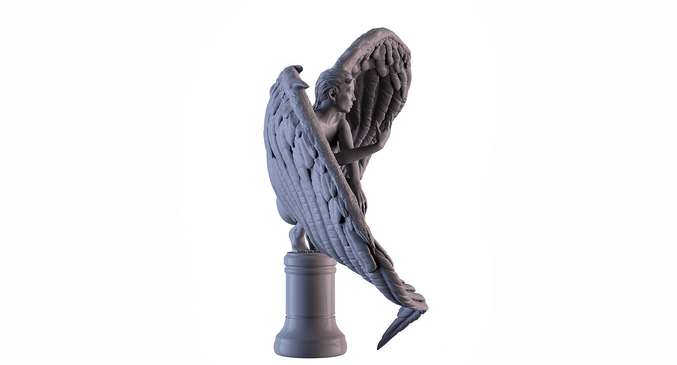 Blood Angel 3D print model_3