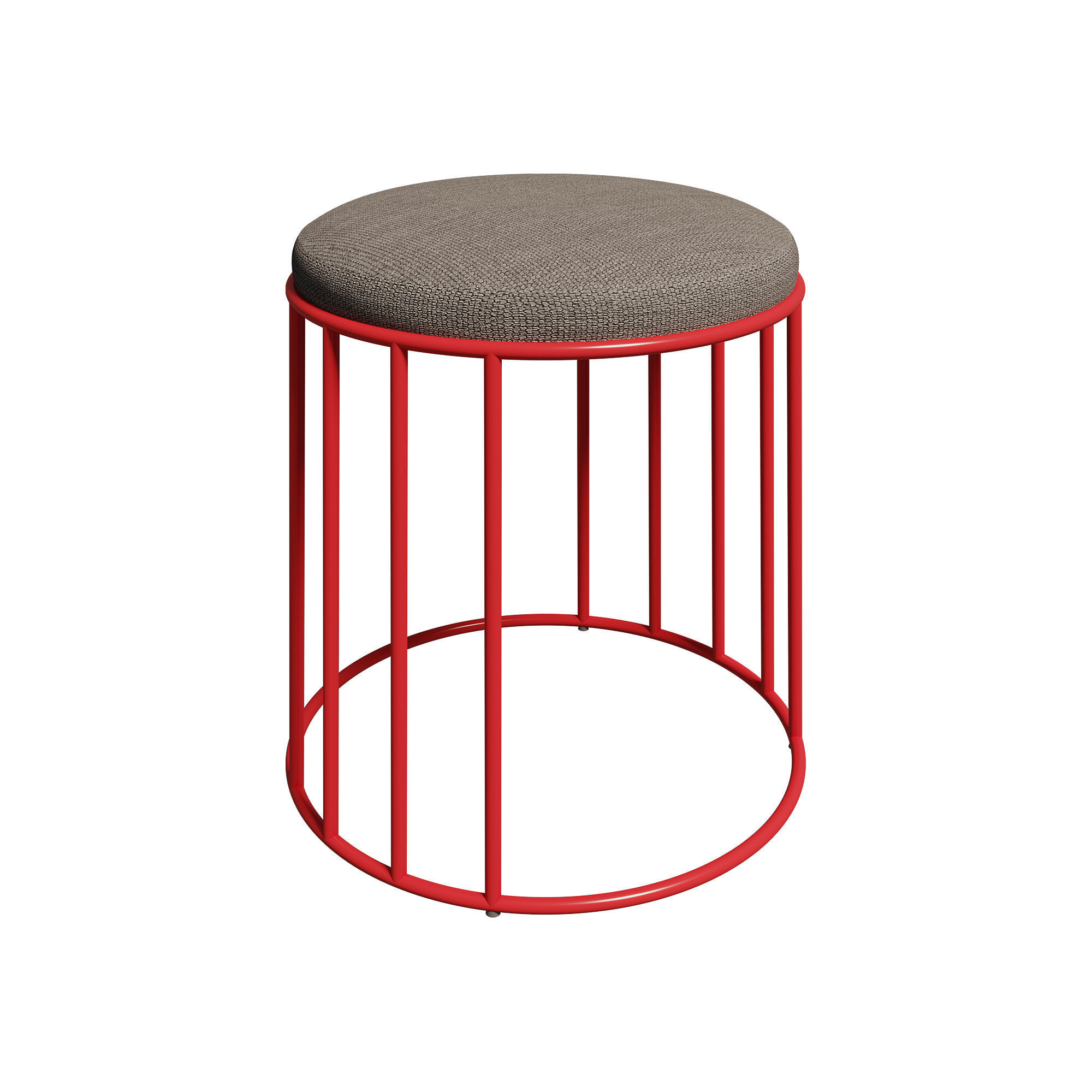 Campus Stool  Free low-poly 3D model_3