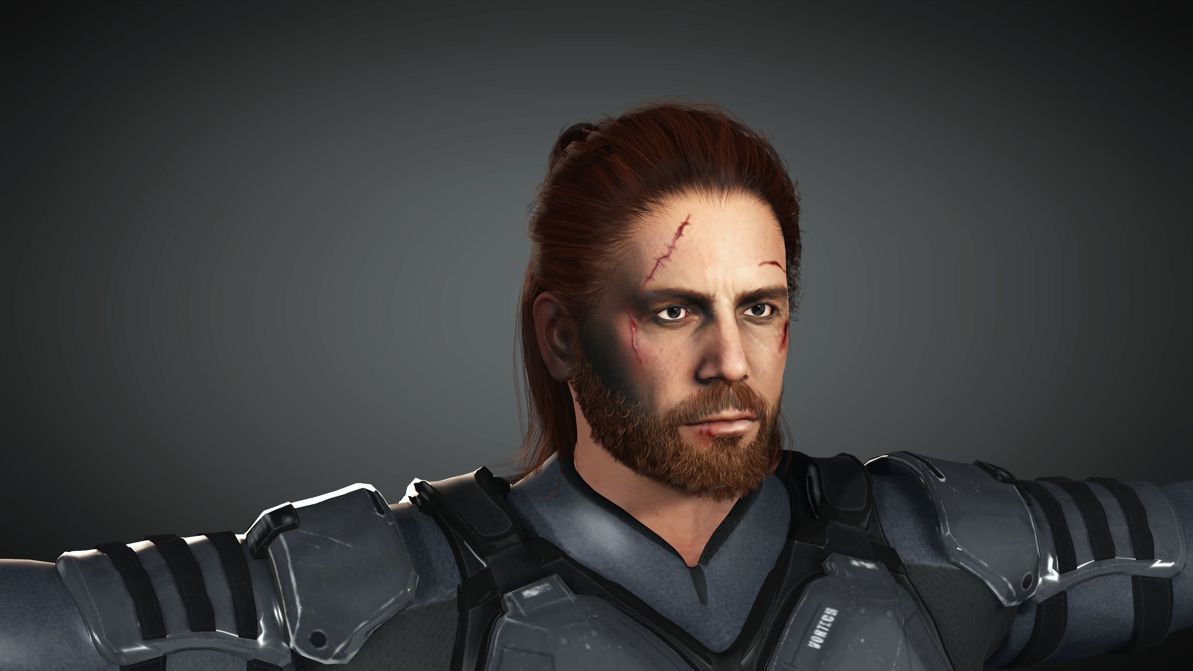 Realistic  and  Rigged Character Game Ready  3D model_18