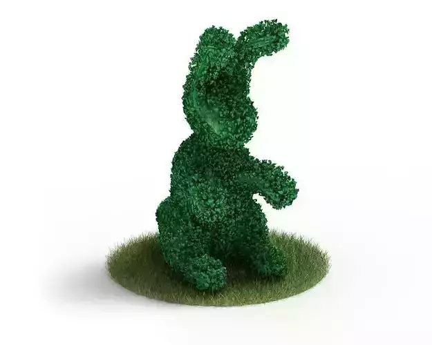 Animal Shape Shrub Bunny
