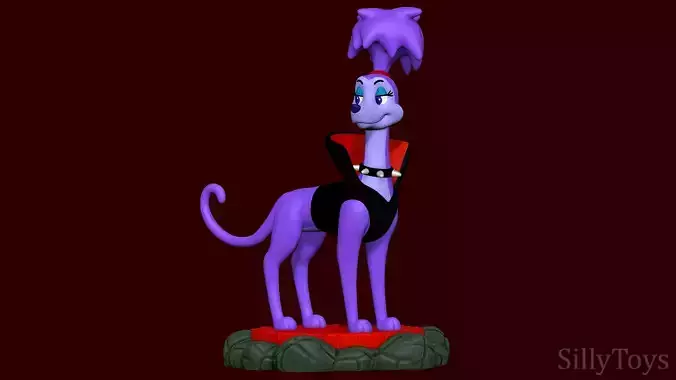 Belladonna - All Dogs Go To Heaven 3D print model