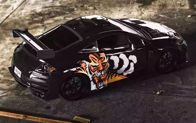 Mitsubishi Eclipse GT widebody