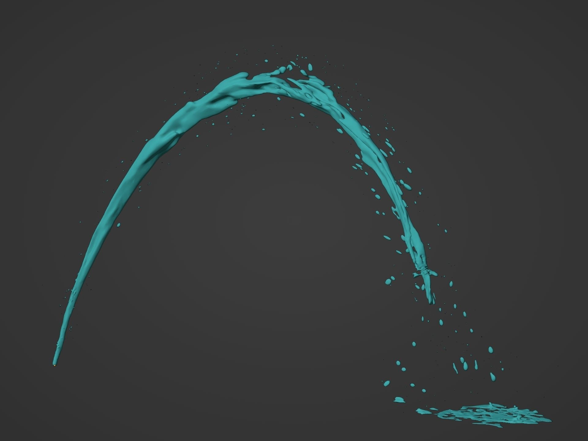 Water Splash Pack 3D model_20