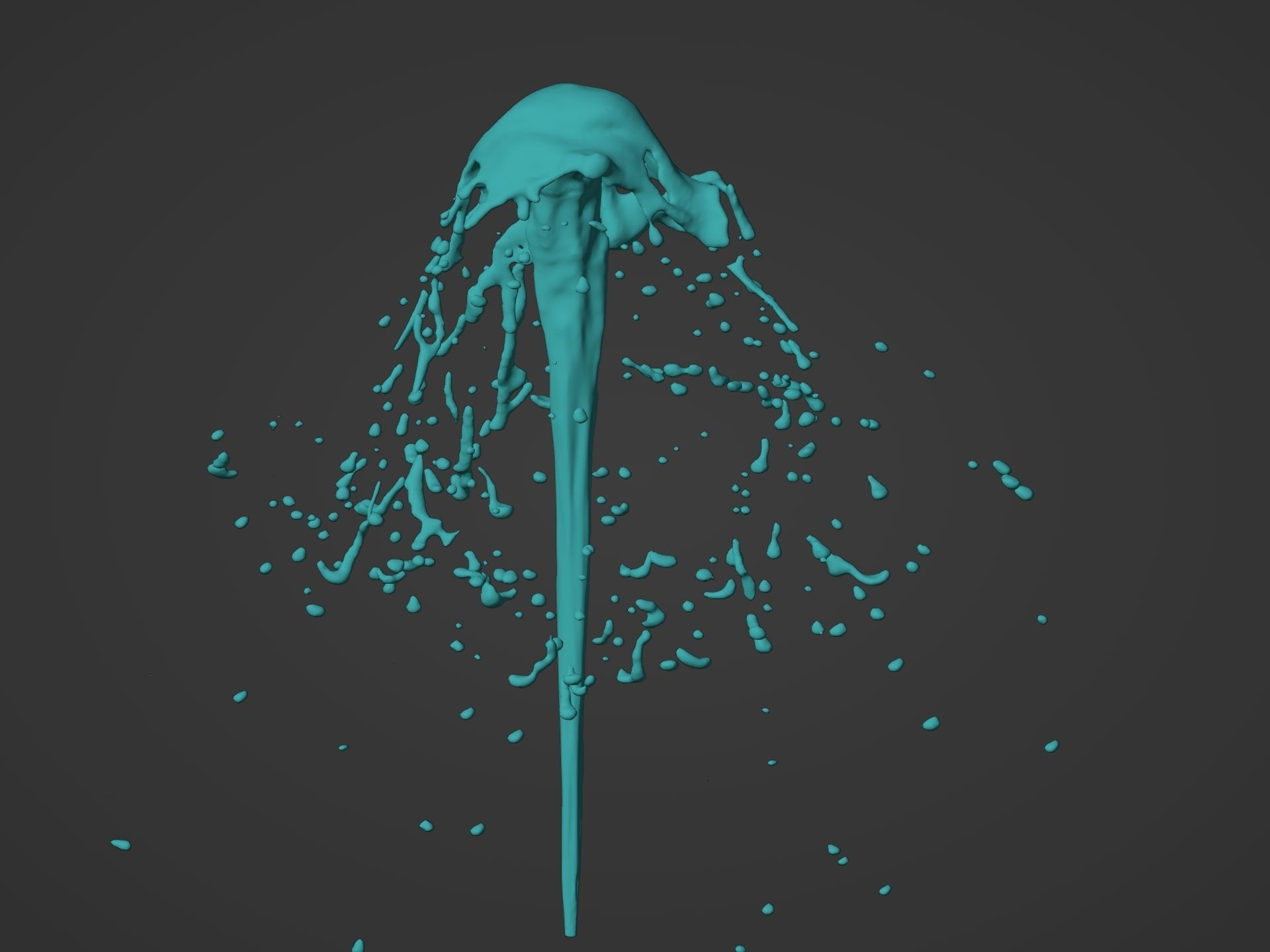 Water Splash Pack 3D model_14