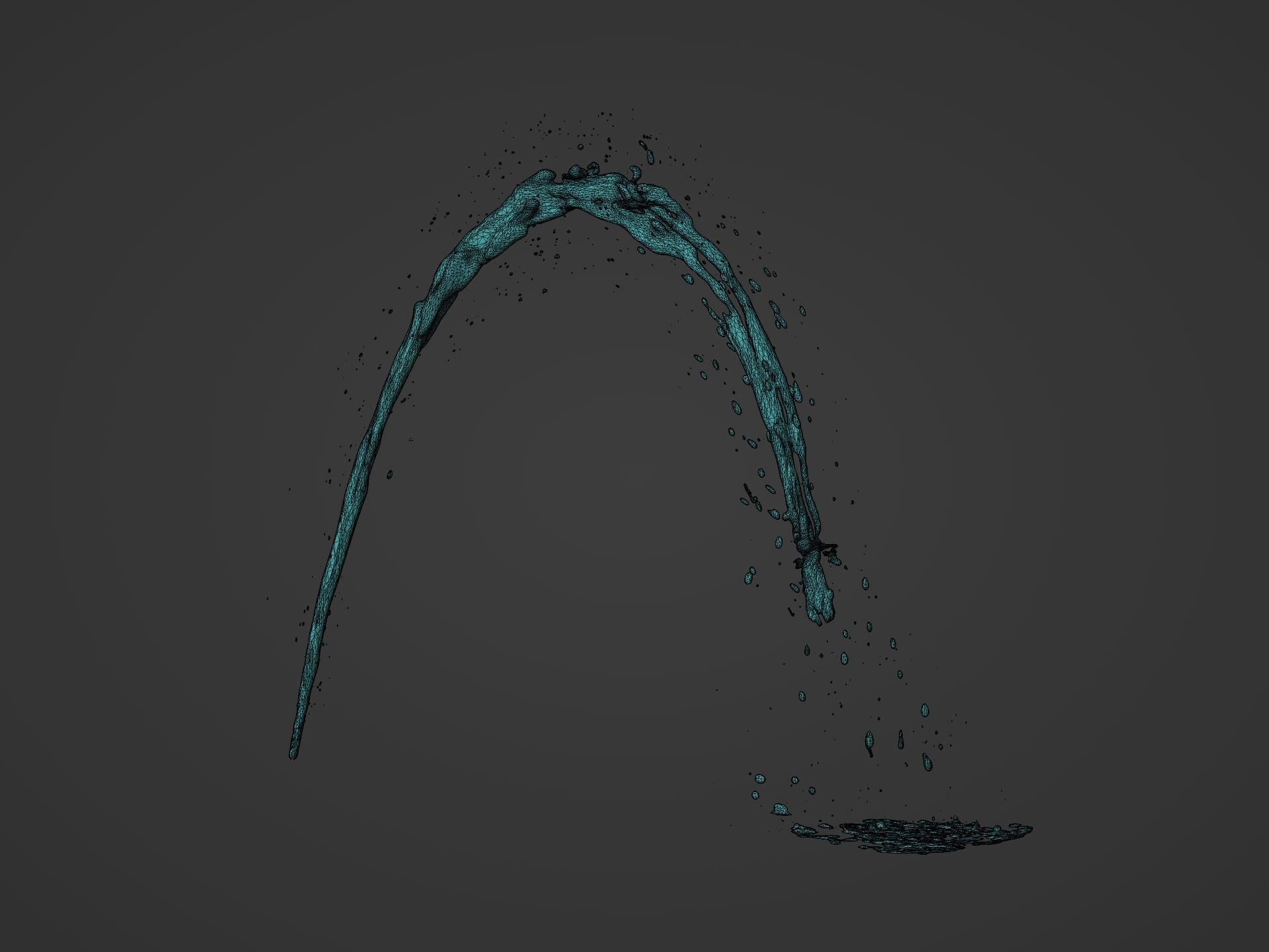 Water Splash Pack 3D model_19