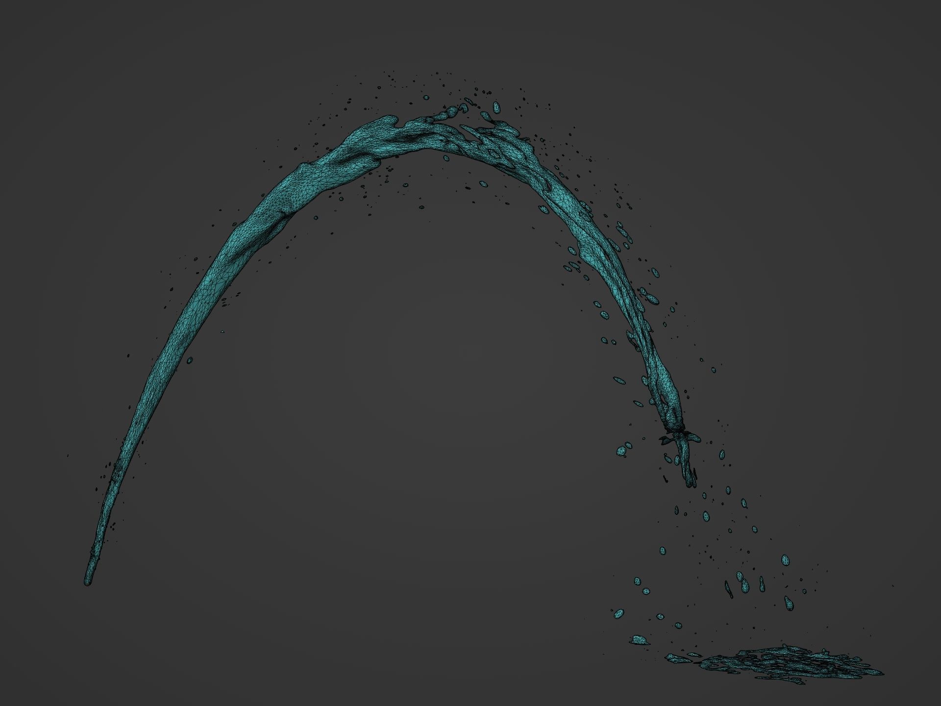 Water Splash Pack 3D model_21