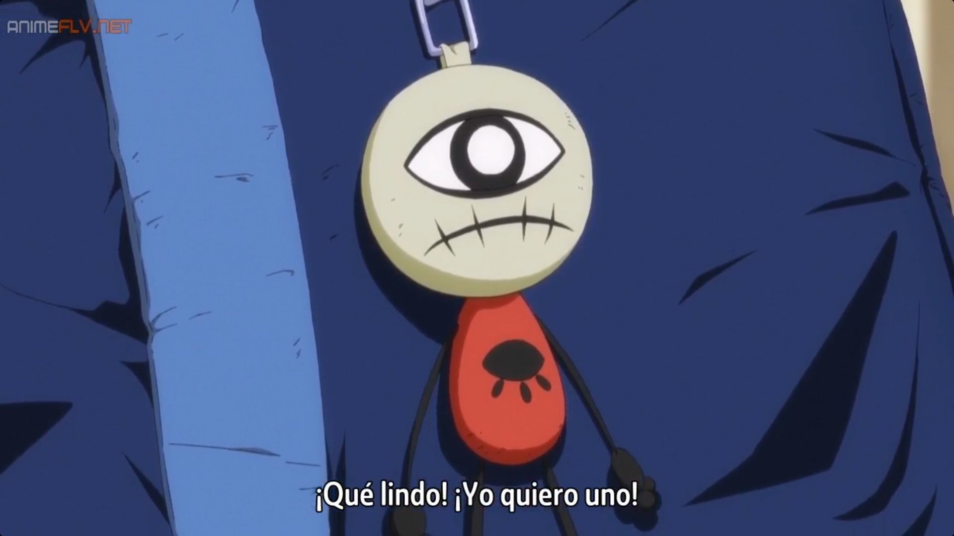 mieruko- meme chan keychain  3D print model_1