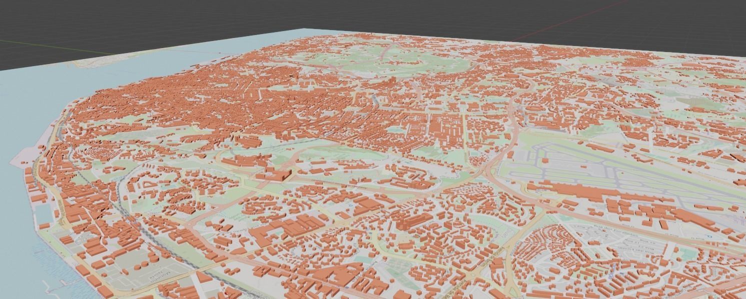 Lisboa Portugal CITY BUILDINGS 3D model_3