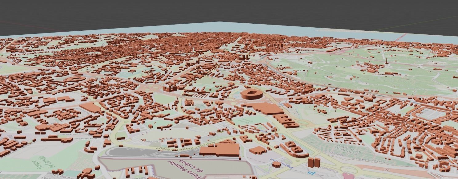 Lisboa Portugal CITY BUILDINGS 3D model_4