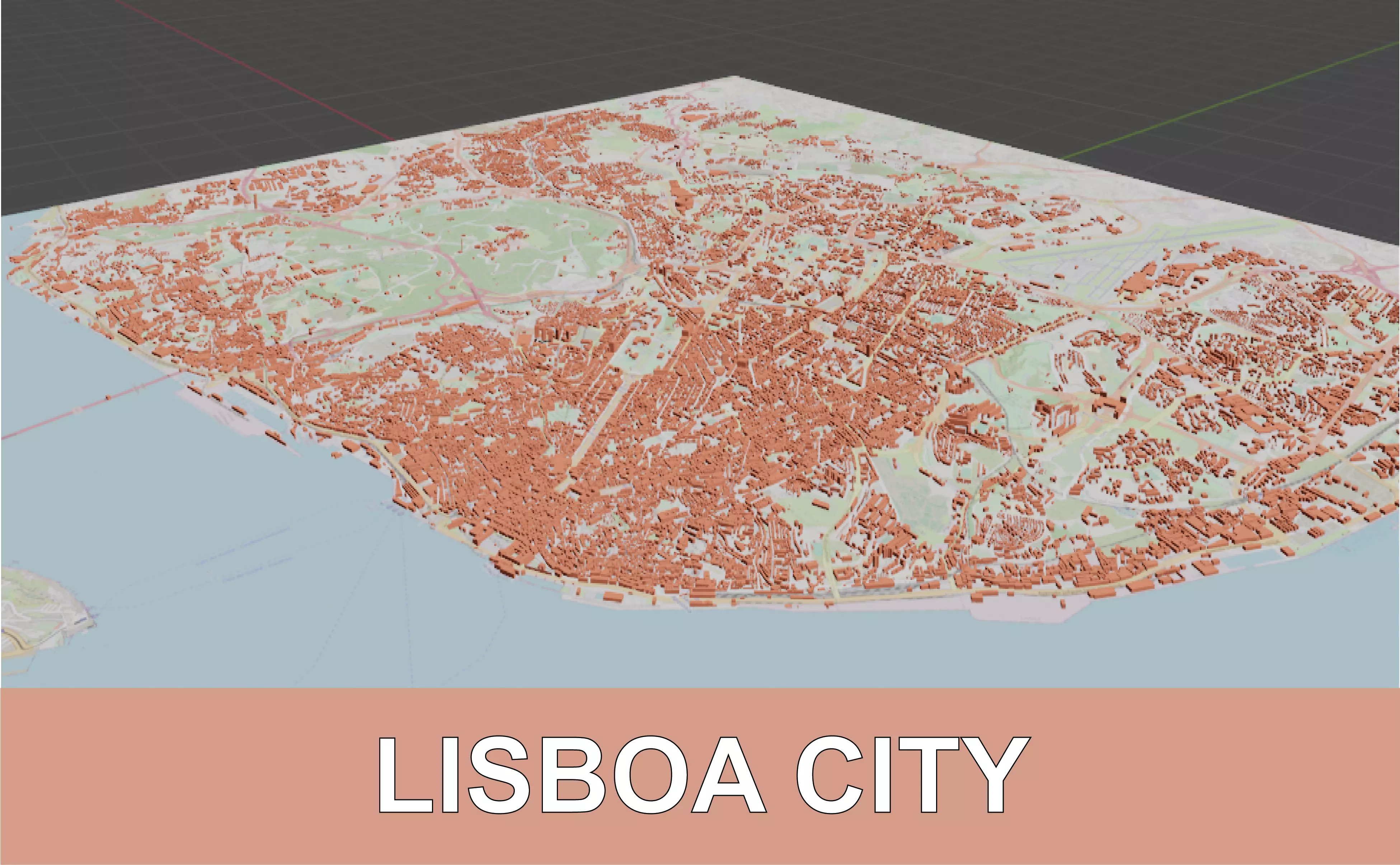 Lisboa Portugal CITY BUILDINGS 3D model_0