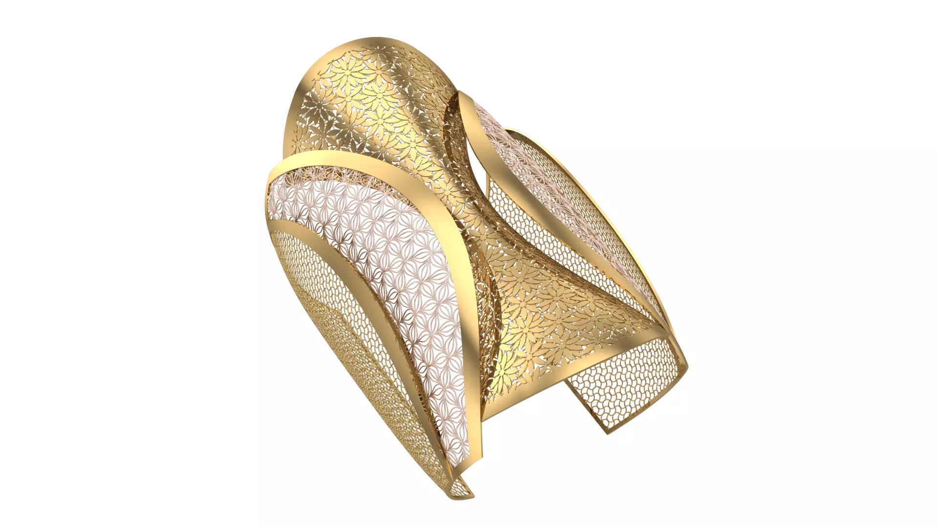 FUSION TULLE BRACELET-BK02- 3D print model_0