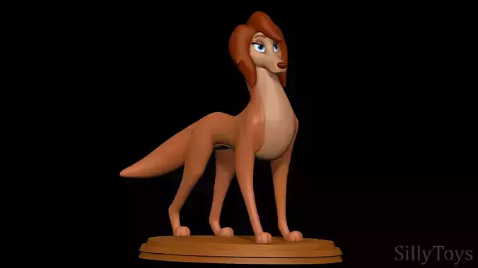 Sasha La Fleur - All Dogs Go To Heaven 2 3D print model