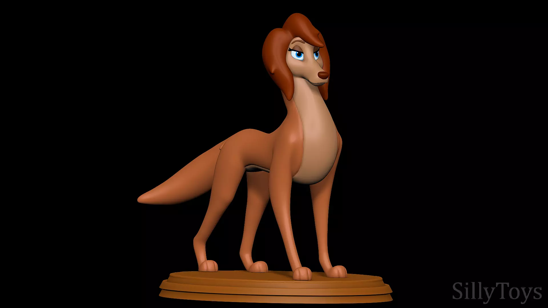 Sasha La Fleur - All Dogs Go To Heaven 2 3D print model_0