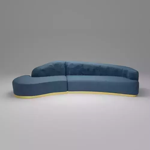Reya Curved Sectional Sofa