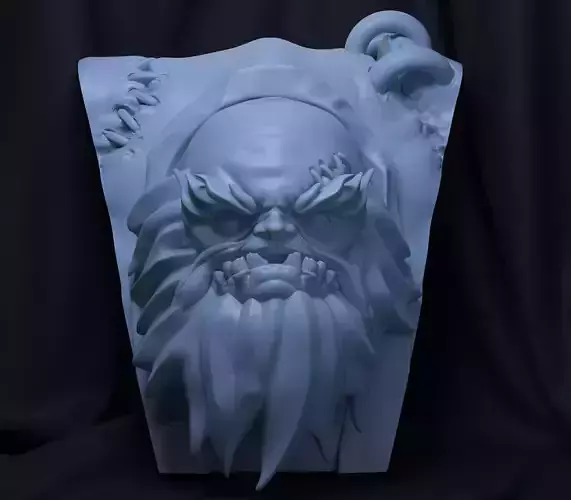 Dota 2 Pudge bust  3D print model