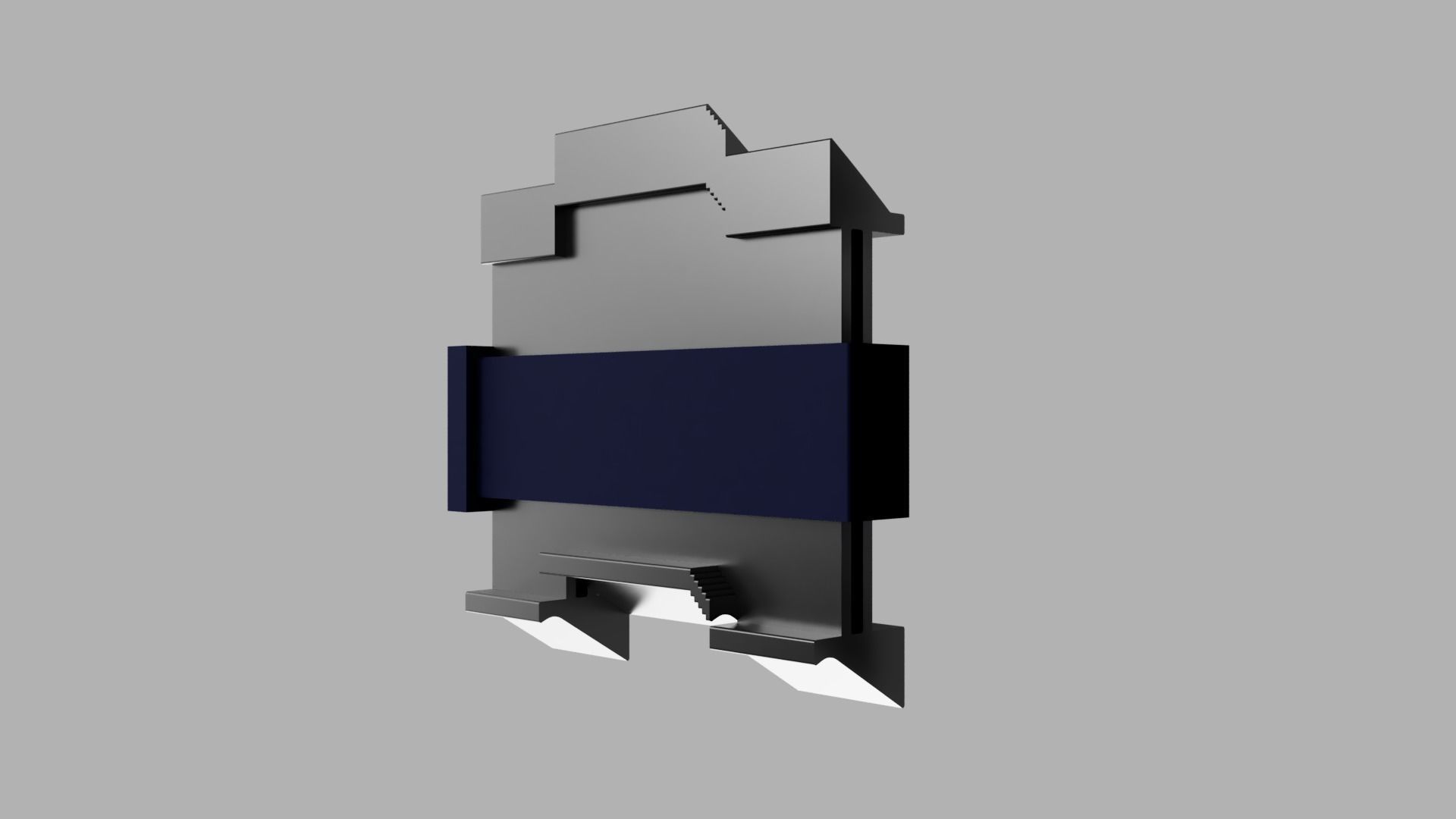 Plastic Contour Gauge  Free 3D print model_3