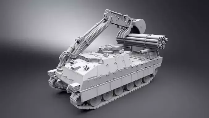 Trojan Armored Vehicle Scale model
