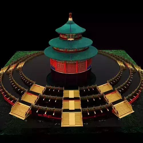 Chinese palace temple