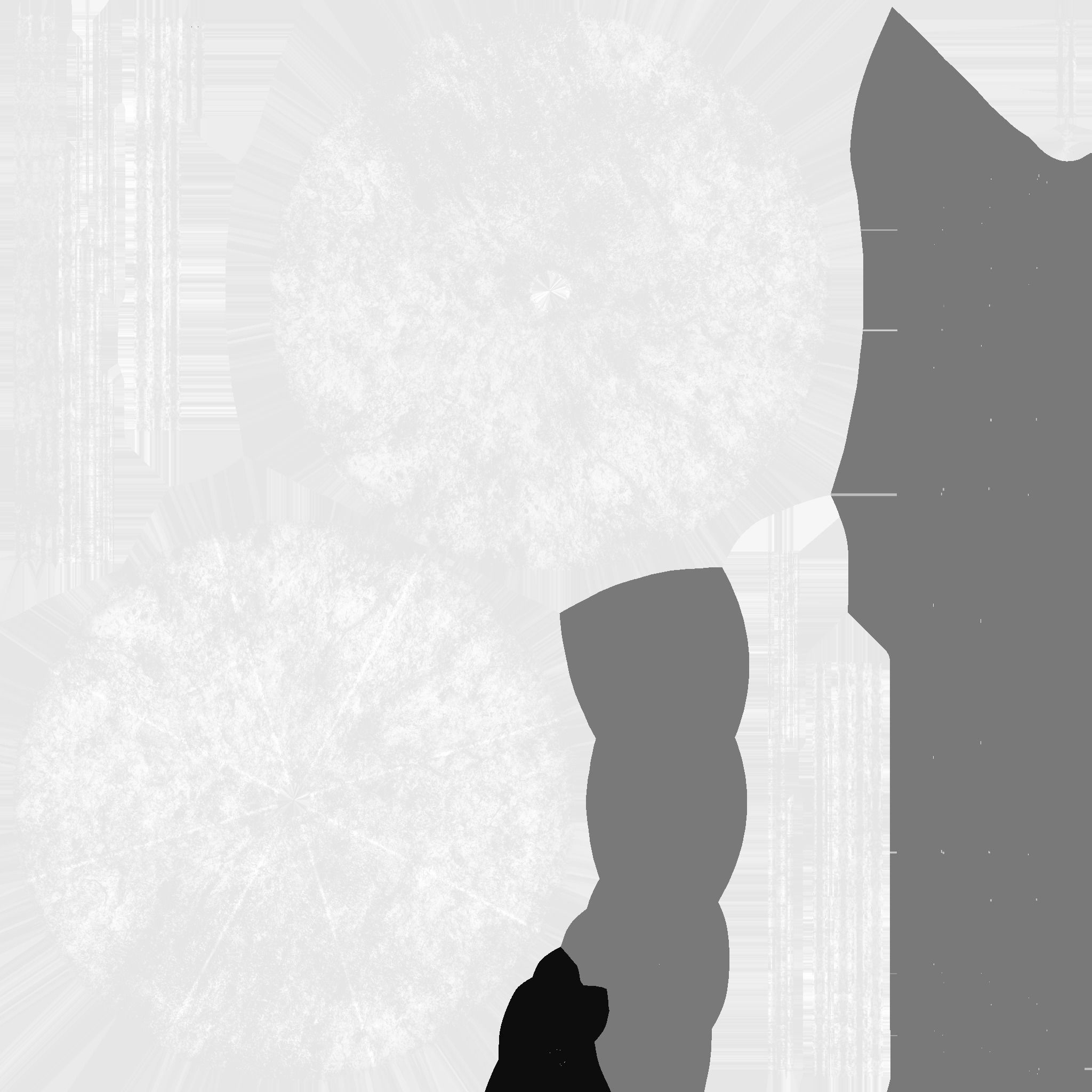 Asian Hat 09 Straw Black - Character Design Fashion Low-poly 3D model_21