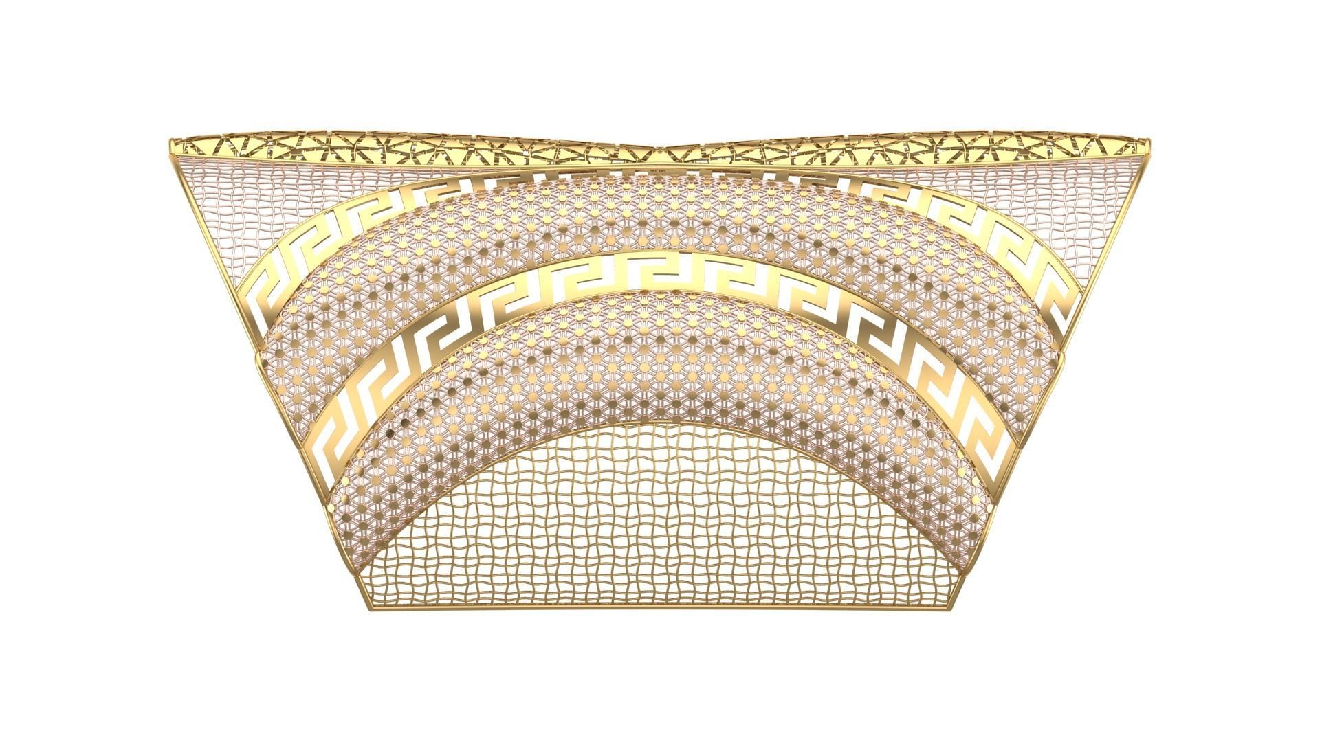 FUSION TULLE BRACELET-BK04- 3D print model_6