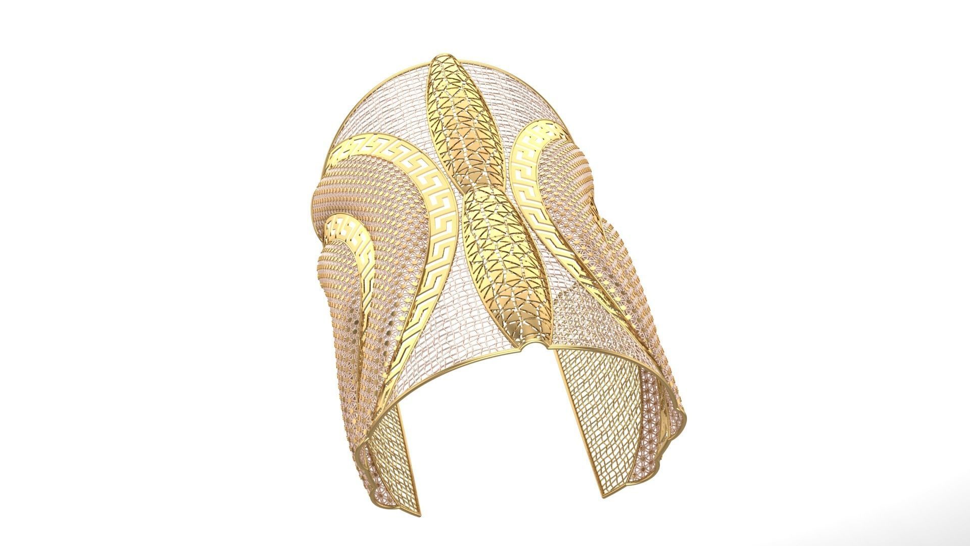 FUSION TULLE BRACELET-BK04- 3D print model_5