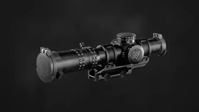 Nightforce ATACR 1-8x24mm  Scalarworks LEAP07 Low-poly 3D model