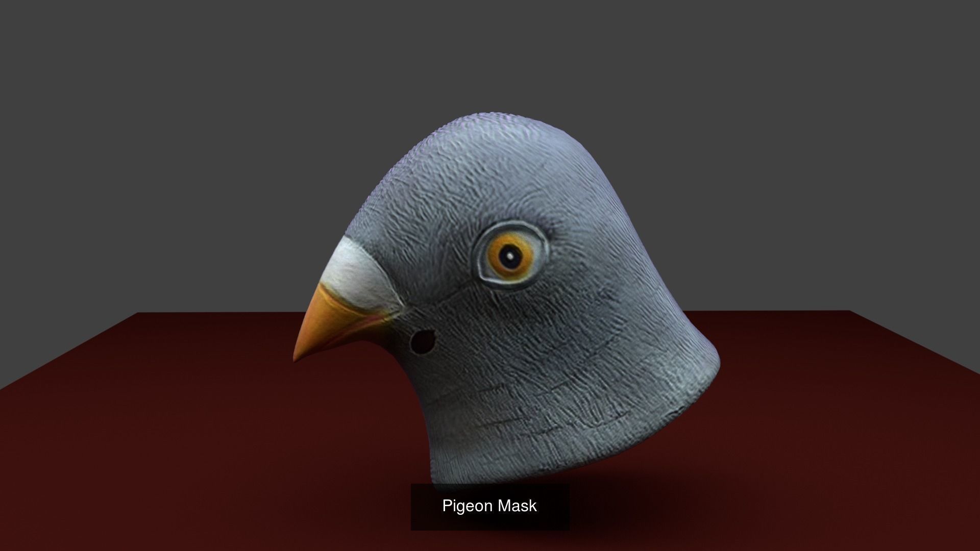 Animal Head Mask 3D Model Collection_7