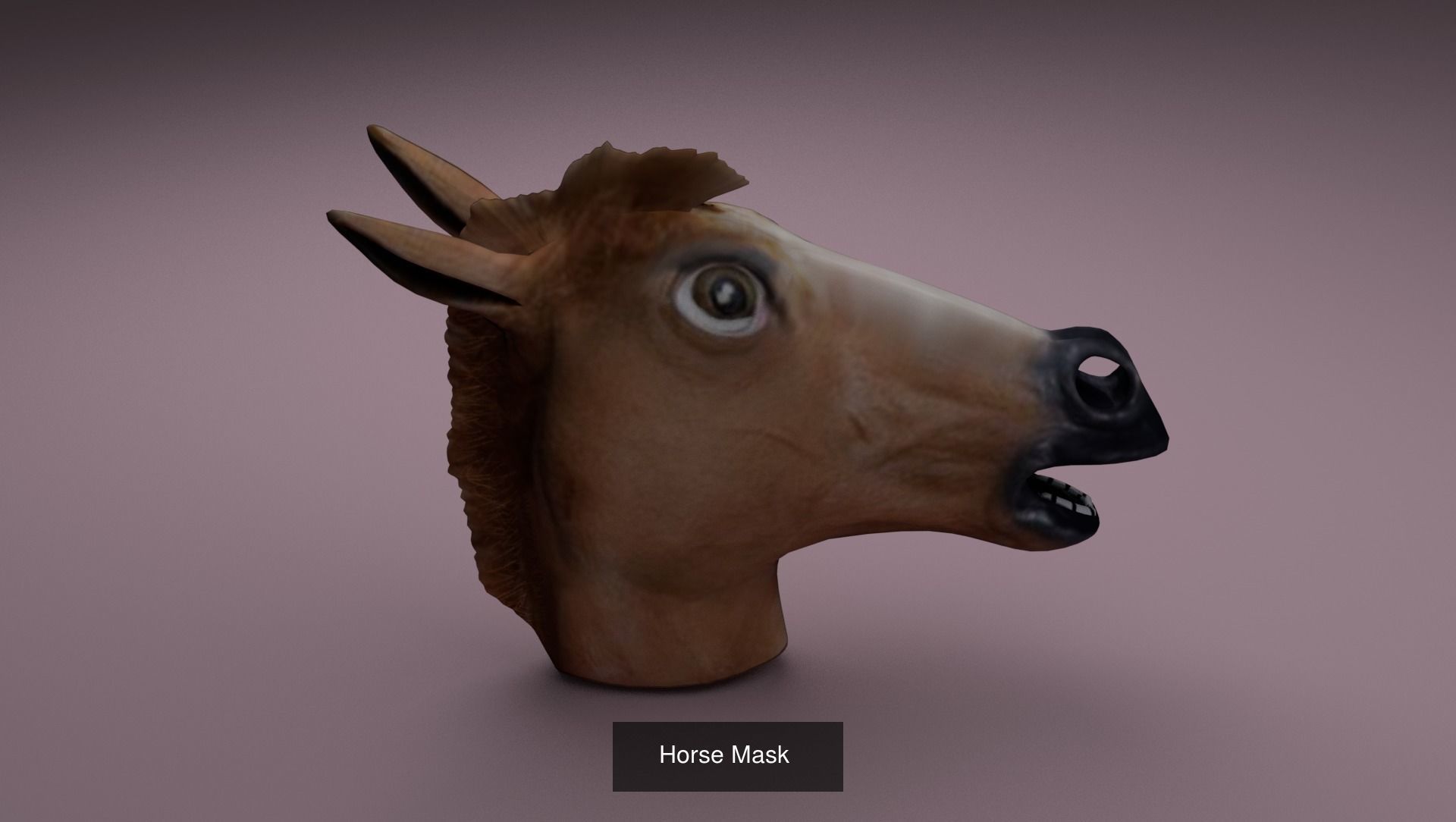 Animal Head Mask 3D Model Collection_5