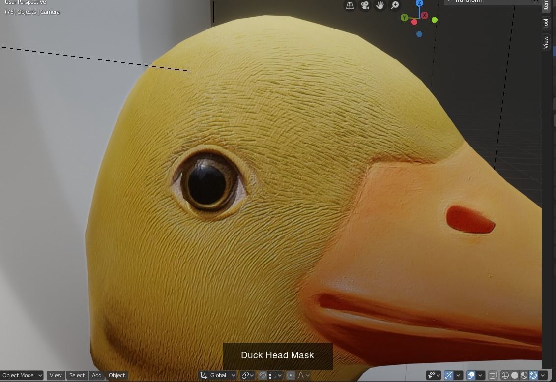 Animal Head Mask 3D Model Collection_11