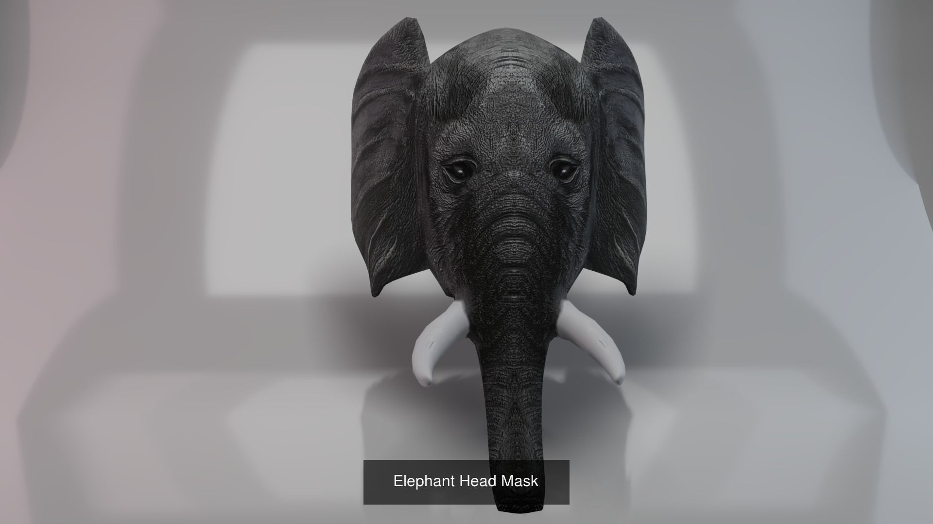 Animal Head Mask 3D Model Collection_12