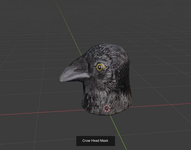 Animal Head Mask 3D Model Collection_14