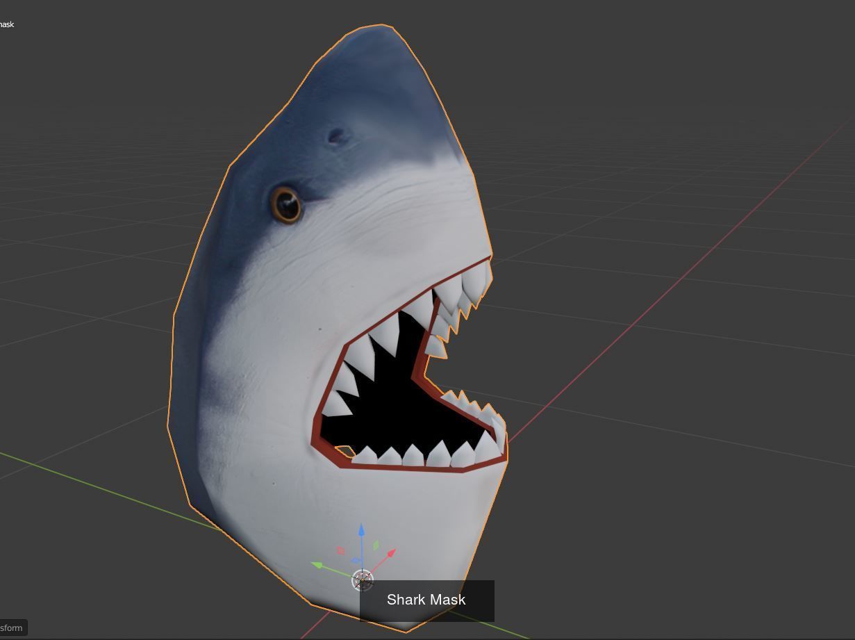 Animal Head Mask 3D Model Collection_13