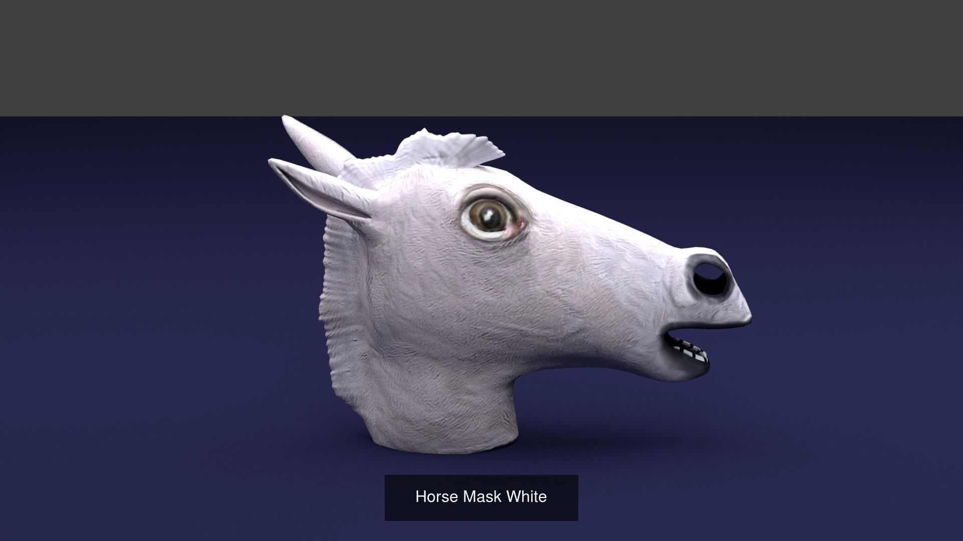 Animal Head Mask 3D Model Collection_6