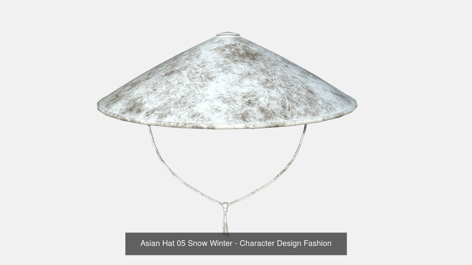 10 Asian Hats - Character Design Fashion 3D Model Collection_5