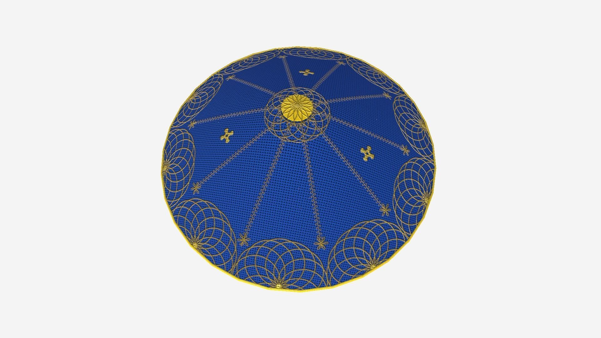 10 Asian Hats - Character Design Fashion 3D Model Collection_58